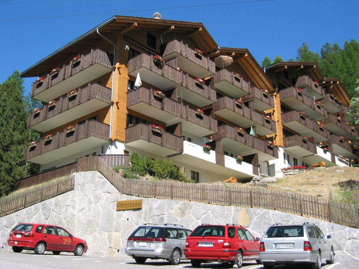 Haus Gentiana A Grächen Exterior foto